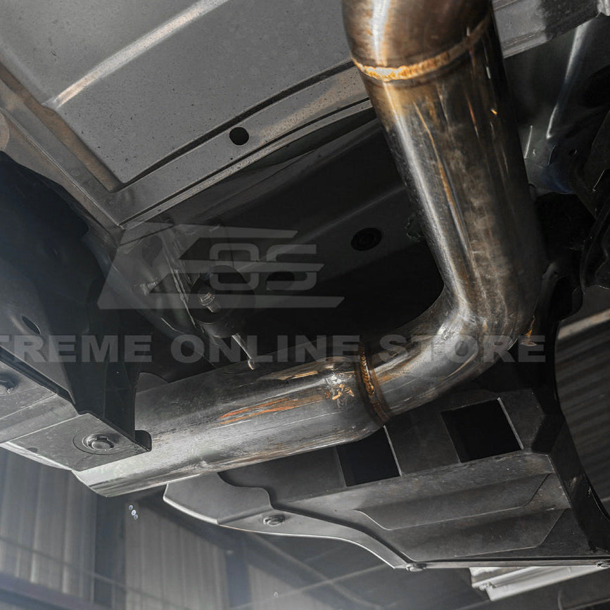 2022-Present Toyota GR86 Subaru BRZ BOSO Style Muffler Delete Cat Back Exhaust image 13