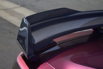 Carbon Fiber Spoiler with Gurney -  2024-Current Ford S650 Mustang Dark Horse