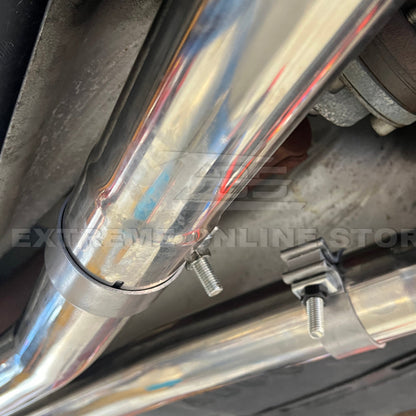 2009-2014 Cadillac CTS-V Long Tube Headers Resonated Mid Pipe image 6