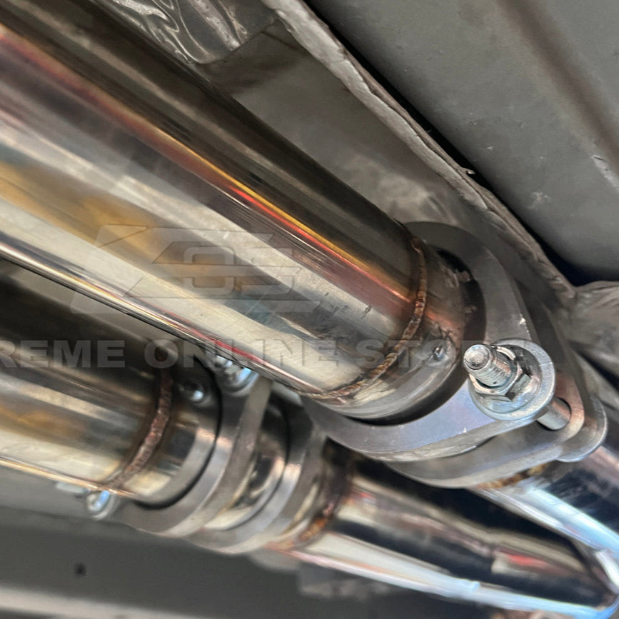 2009-2014 Cadillac CTS-V Long Tube Headers Resonated Mid Pipe image 7