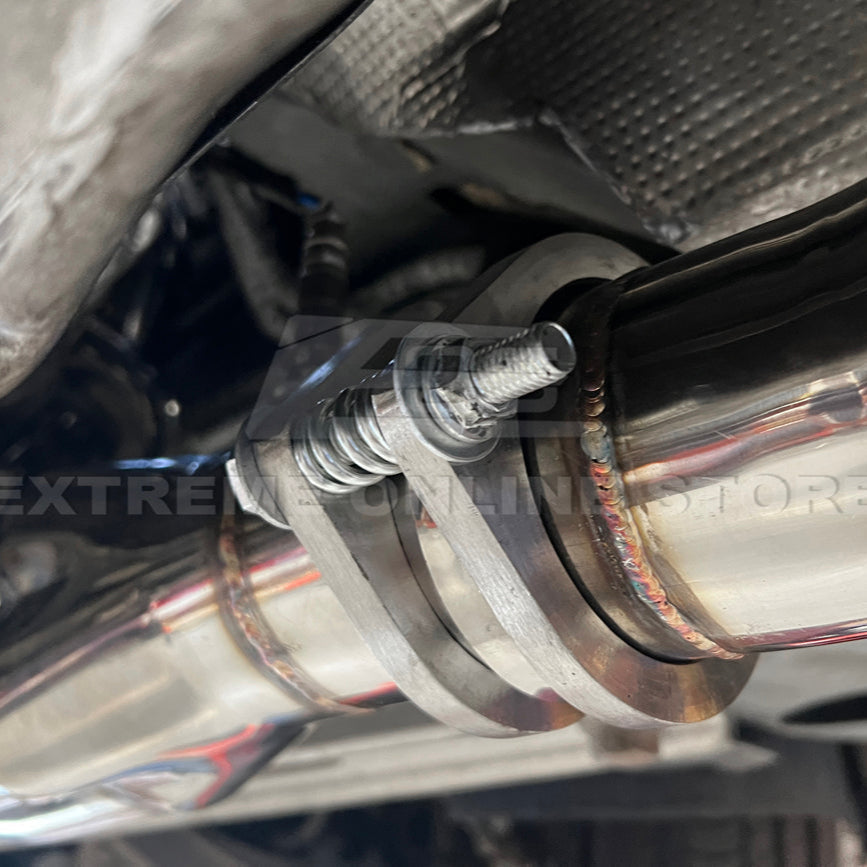 2009-2014 Cadillac CTS-V Long Tube Headers Resonated Mid Pipe image 10