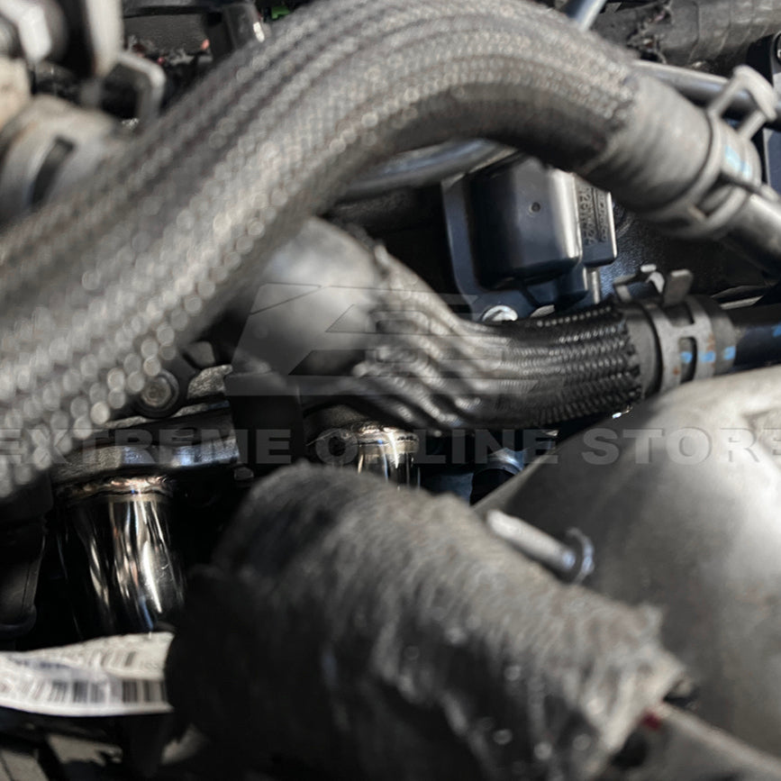2009-2014 Cadillac CTS-V Long Tube Headers Resonated Mid Pipe image 14
