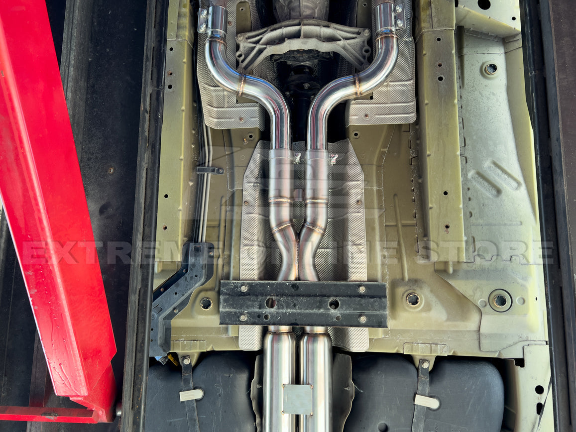 2010-15 Chevrolet Camaro Slant-Cut Cat Back Full Exhaust System image 15