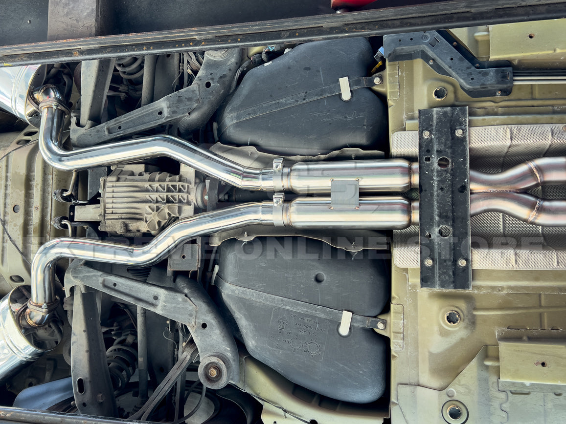 2010-15 Chevrolet Camaro Slant-Cut Cat Back Full Exhaust System image 13