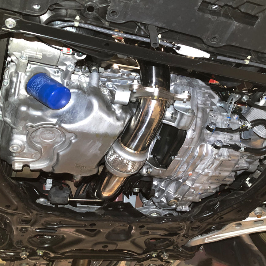 2017-21 Honda Civic Type-R FK8 Performance Exhaust Front Pipe image 2