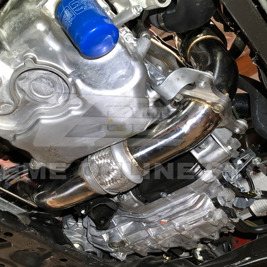 2017-21 Honda Civic Type-R FK8 Performance Exhaust Front Pipe image 4