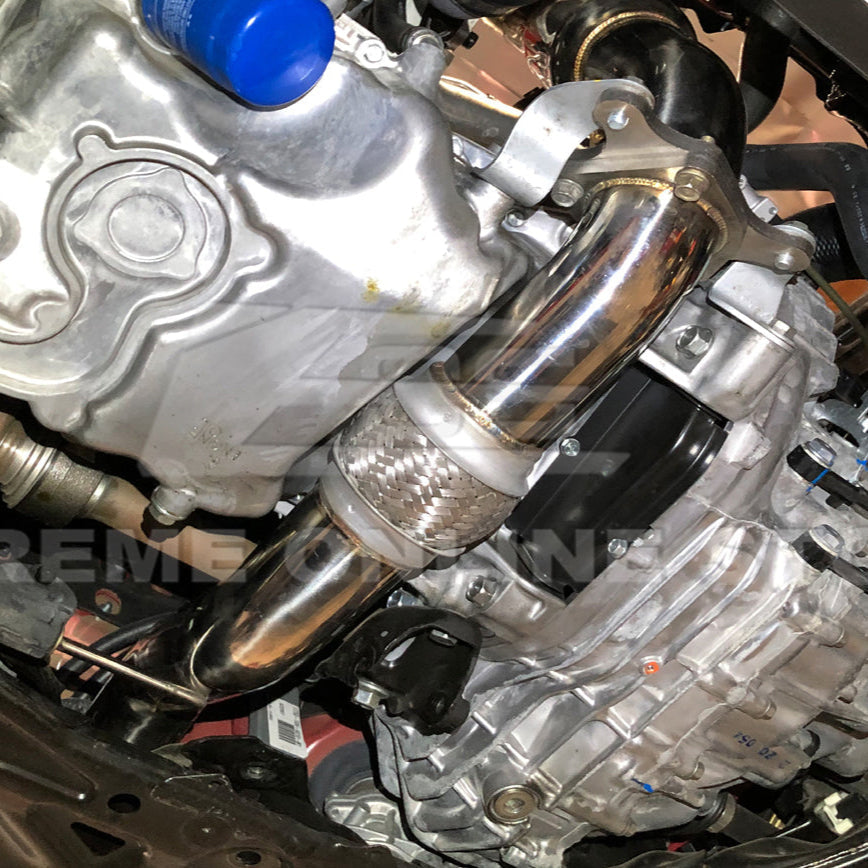 2017-21 Honda Civic Type-R FK8 Performance Exhaust Front Pipe image 5