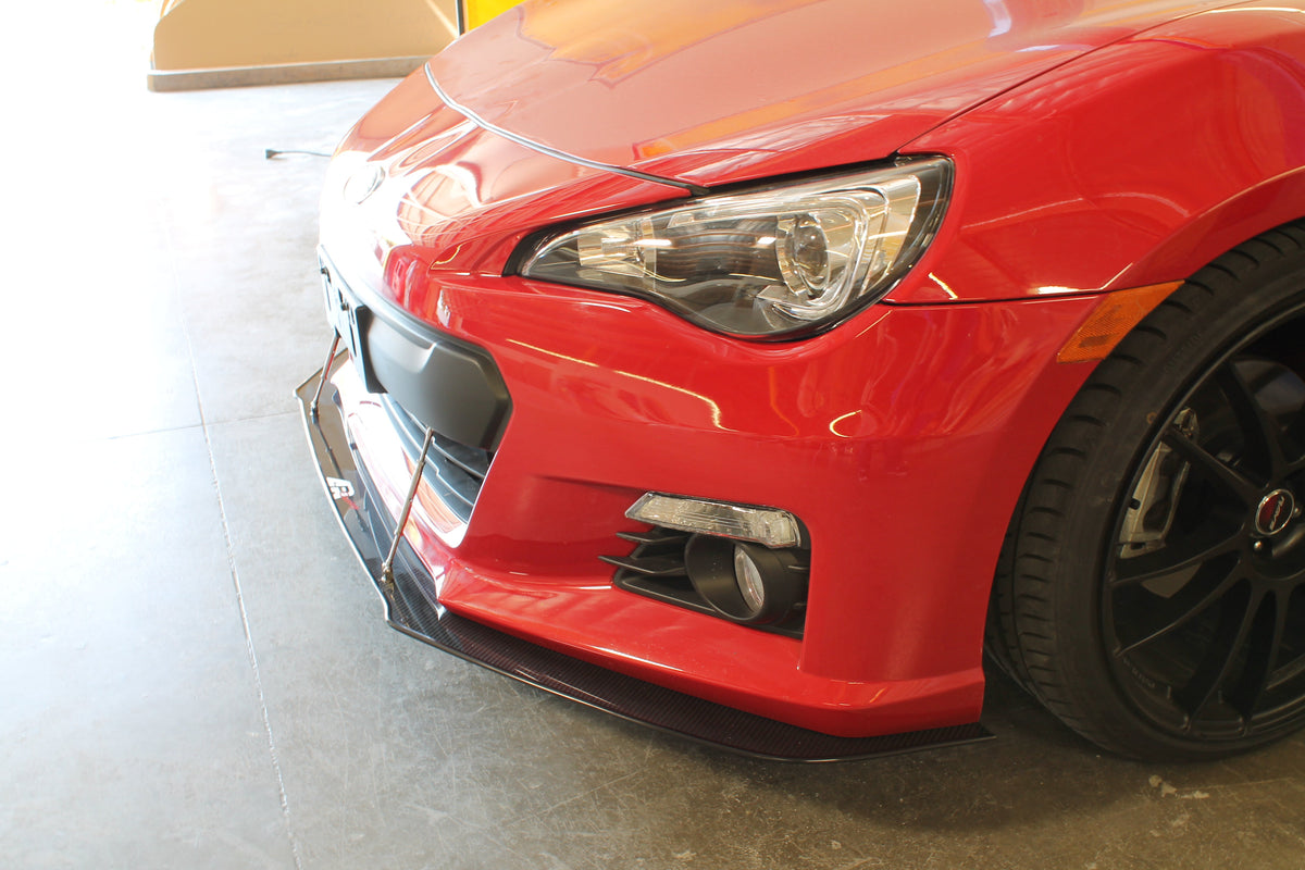 Carbon Fiber Wind Splitter w/ Rods- Subaru BRZ 2013-2016