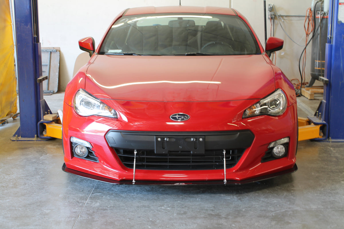 Carbon Fiber Wind Splitter w/ Rods- Subaru BRZ 2013-2016