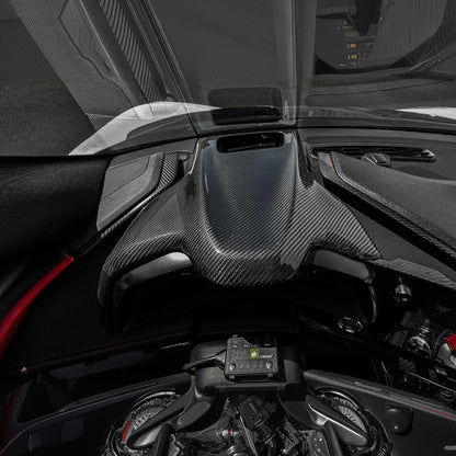2020-25 Corvette C8 | DRY CARBON FIBER Replacement Upper Dash Instrument Panel image 4