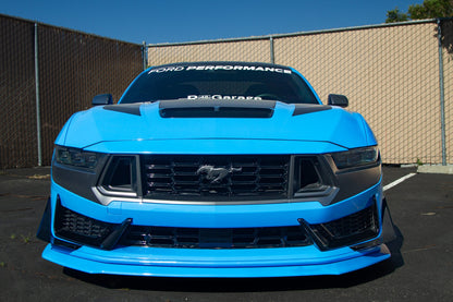 Carbon Fiber Front Bumper Canards - 2024 - Current Ford S650 Mustang Dark Horse