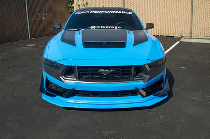 Carbon Fiber Front Bumper Canards - 2024 - Current Ford S650 Mustang Dark Horse