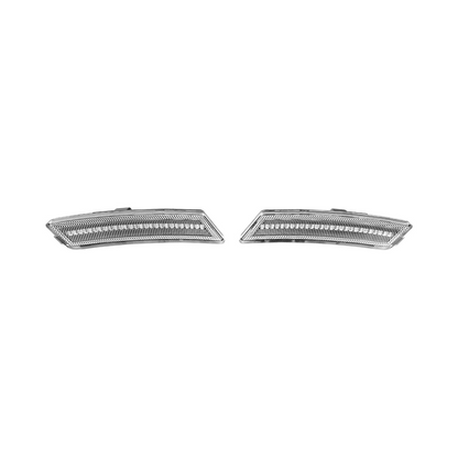 2020-Up Cadillac CT5 | Front Bumper Amber LED Side Marker Lights image 14