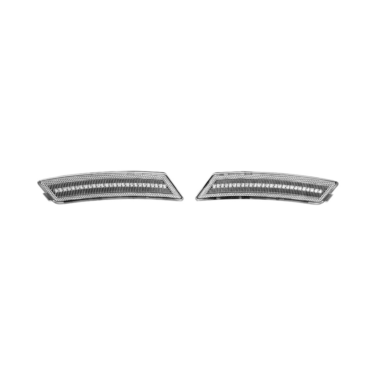 2020-Up Cadillac CT5 | Front Bumper Amber LED Side Marker Lights image 18