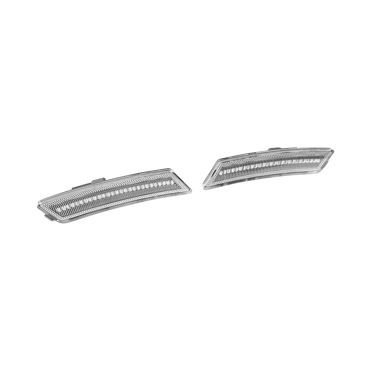 2020-Up Cadillac CT5 | Front Bumper Amber LED Side Marker Lights image 15