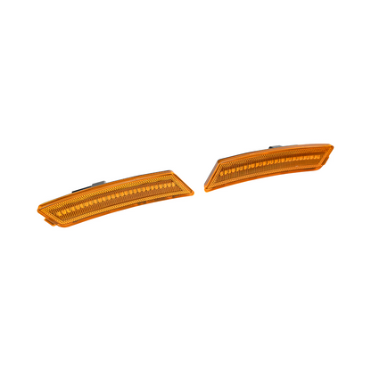2020-Up Cadillac CT5 | Front Bumper Amber LED Side Marker Lights image 48
