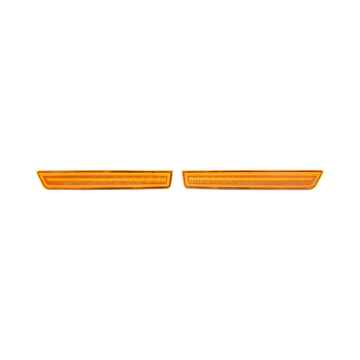 2015-23 Dodge Challenger | Front Bumper Amber LED Reflector Side Marker Light image 58