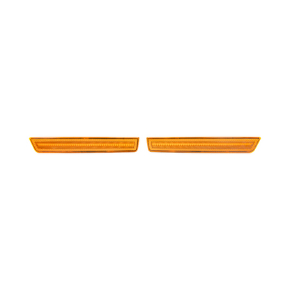 2015-23 Dodge Challenger | Front Bumper Amber LED Reflector Side Marker Light image 58