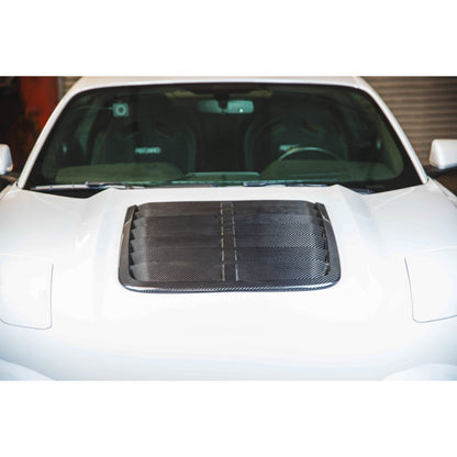 Carbon Fiber Hood Vent - 2015 - 2017 Ford S550 Mustang