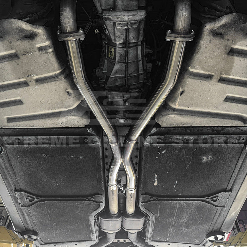 1997-04 Chevrolet Corvette C5 | T-304 Stainless Steel 2.5" X Mid Pipe Exhaust image 5