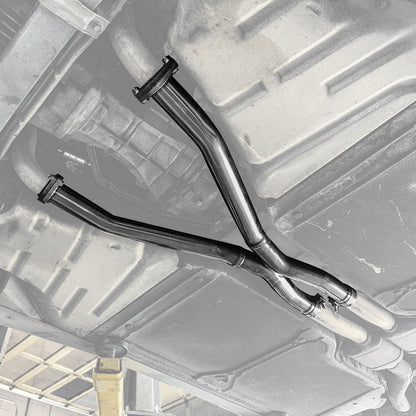 1997-04 Chevrolet Corvette C5 | T-304 Stainless Steel 2.5" X Mid Pipe Exhaust image 1