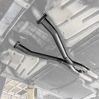 1997-04 Chevrolet Corvette C5 | T-304 Stainless Steel 2.5" X Mid Pipe Exhaust image 3