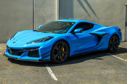 Carbon Fiber Front Bumper Canards - Chevrolet C8 Corvette Z06/ E Ray/ ZR1/ Grand sport