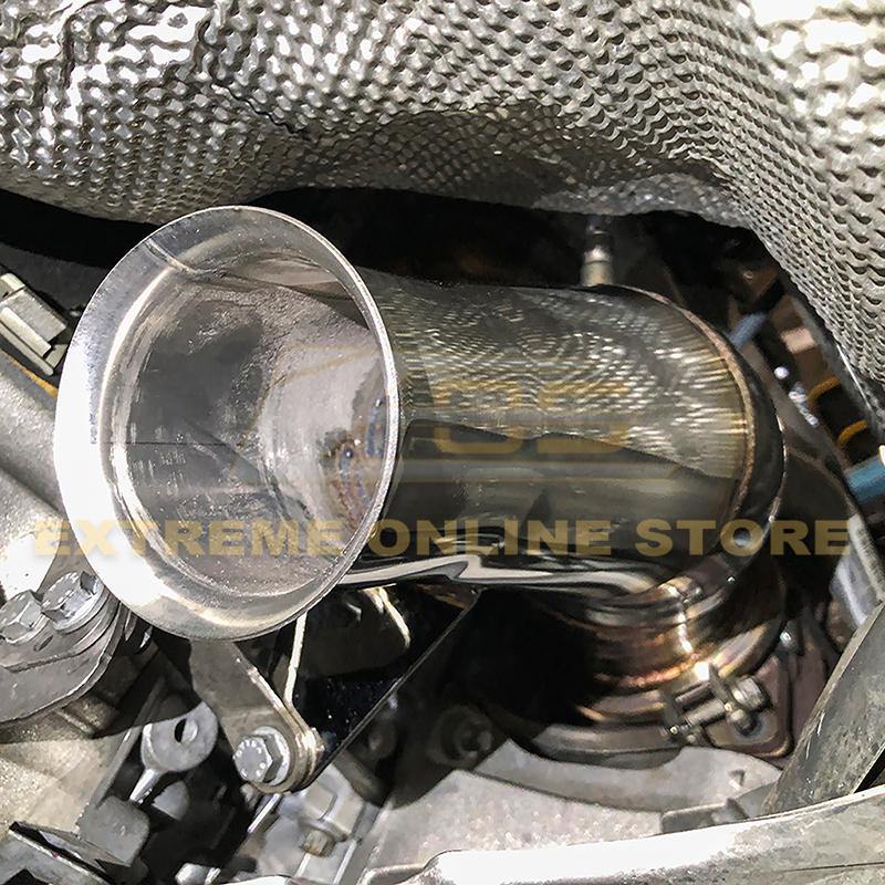 2012-21 BMW F-Chassis M135i M2 M235i 335i 435i Catless Downpipe image 12