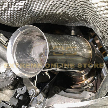 2012-21 BMW F-Chassis M135i M2 M235i 335i 435i Catless Downpipe image 12