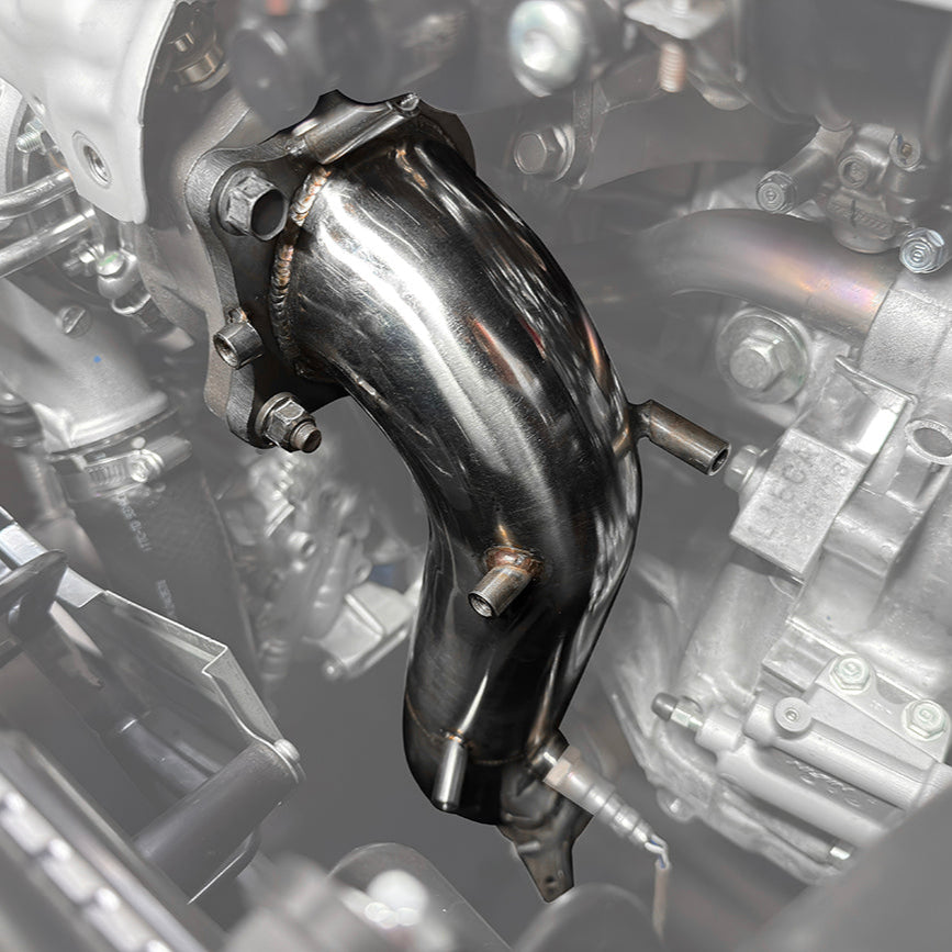 2022-Present Honda Civic Accord Acura Integra 1.5T Catted Downpipe image 1