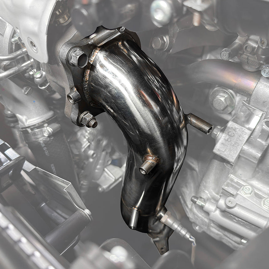 2022-Present Honda Civic Accord Acura Integra 1.5T Catted Downpipe image 3