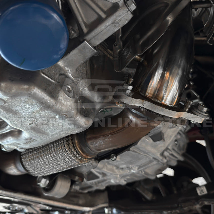 2022-Present Honda Civic Acura Integra 1.5T Catted Downpipe Front Pipe image 9