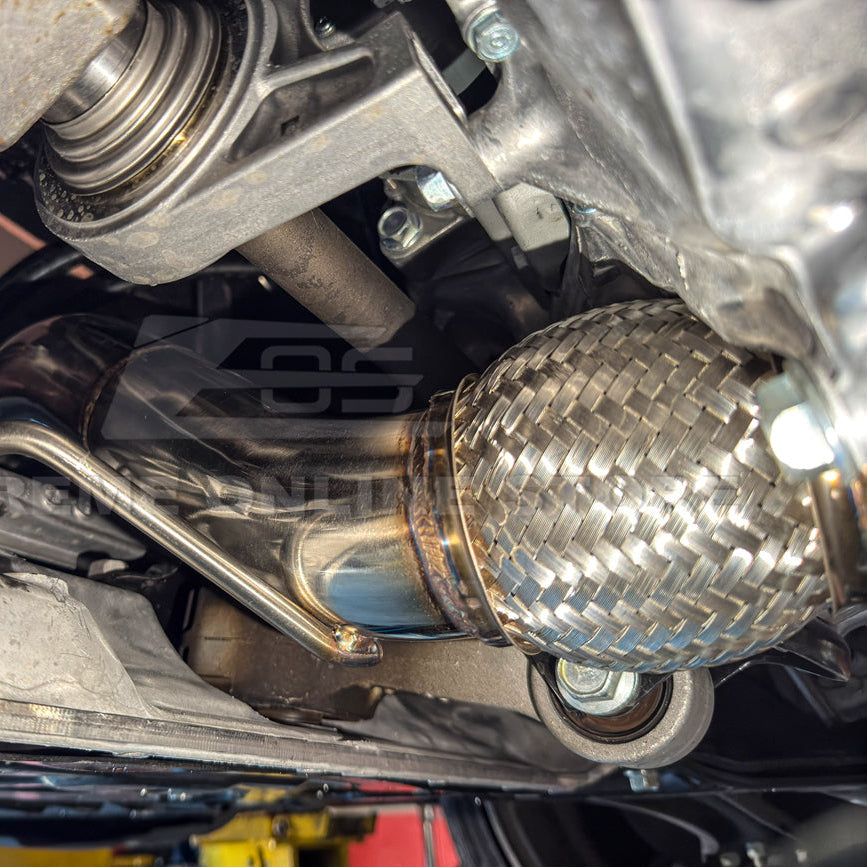 2022-Up Honda Civic 1.5T Catted Downpipe Front Pipe image 5