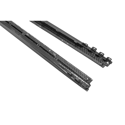 2020-Up Cadillac CT5-V Blackwing DRY CARBON FIBER Side Skirts image 7