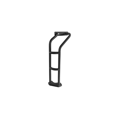 2018-Up Jeep Wrangler | Carbon Steel Black Half-Length Roof Cargo Rack Ladder image 10