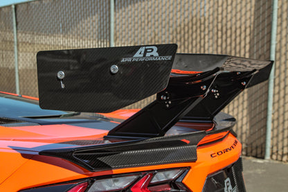 GTC-500 Carbon Fiber Adjustable Wing-Chevrolet C8 Corvette Stingray