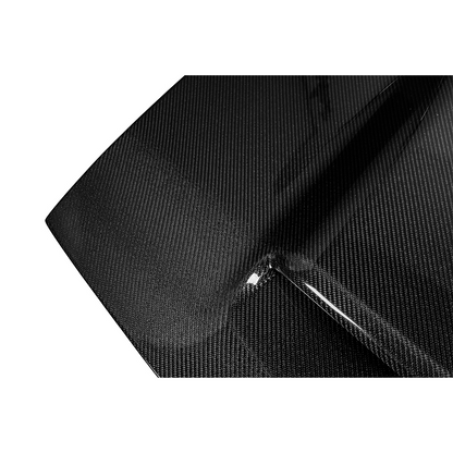 2008-23 Dodge Challenger | SRT Demon Style Carbon Fiber Scooped Front Hood image 5