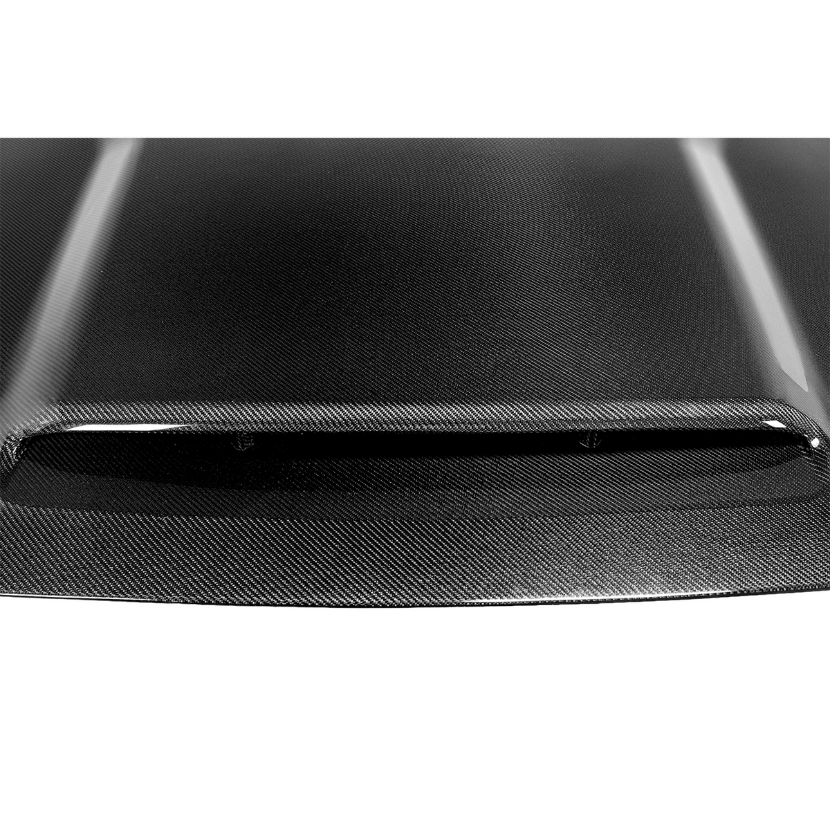 2008-23 Dodge Challenger | SRT Demon Style Carbon Fiber Scooped Front Hood image 7