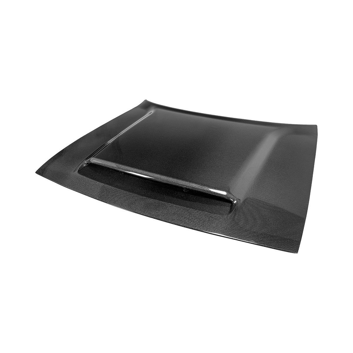 2008-23 Dodge Challenger | SRT Demon Style Carbon Fiber Scooped Front Hood image 2