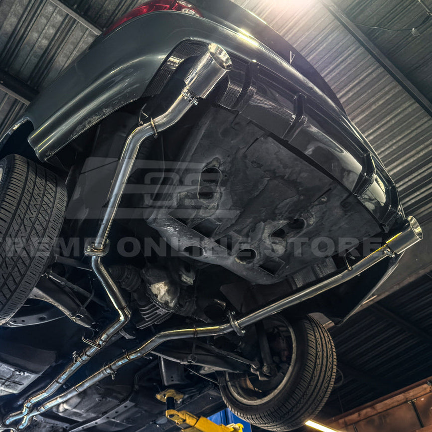 2005-06 Pontiac GTO | T-304 Straight-Through Mid Pipe X Cross Exhaust System image 6