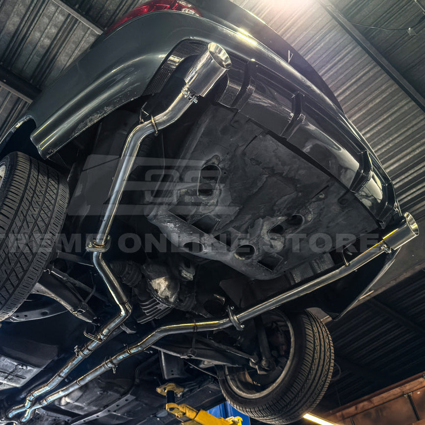2005-06 Pontiac GTO | T-304 Straight-Through Cat-Back Exhaust w/ 4 Tips image 4