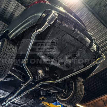 2005-06 Pontiac GTO | T-304 Straight-Through Cat-Back Exhaust w/ 4 Tips image 4