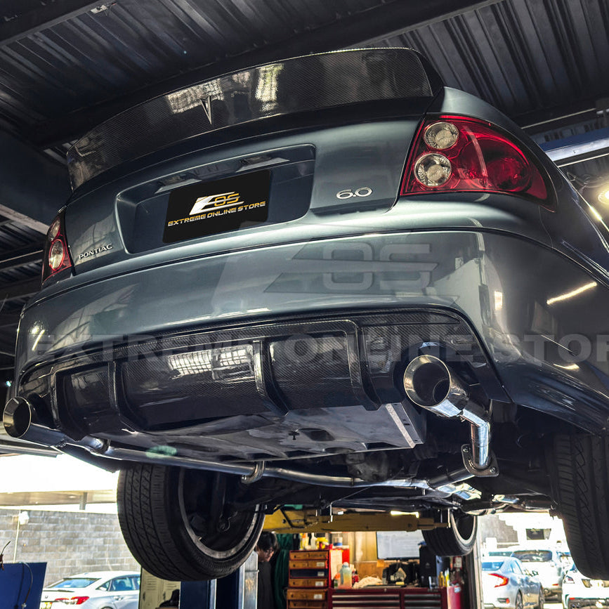 2005-06 Pontiac GTO | T-304 Straight-Through Cat-Back Exhaust w/ 4 Tips image 6