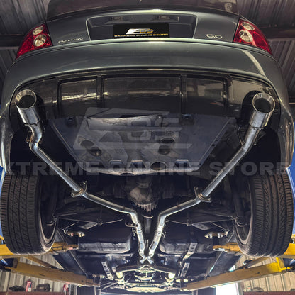 2005-06 Pontiac GTO | T-304 Straight-Through Cat-Back Exhaust w/ 4 Tips image 9