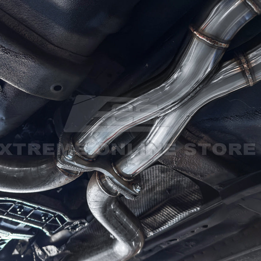 2005-06 Pontiac GTO | T-304 Straight-Through Cat-Back Exhaust w/ 4 Tips image 11