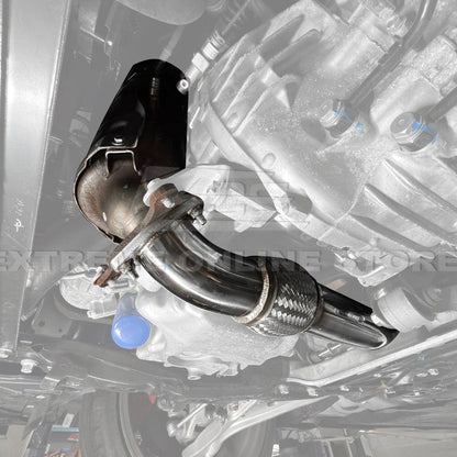 2023-Up Honda Civic Type R Front Pipe & Catless Down Pipe image 4