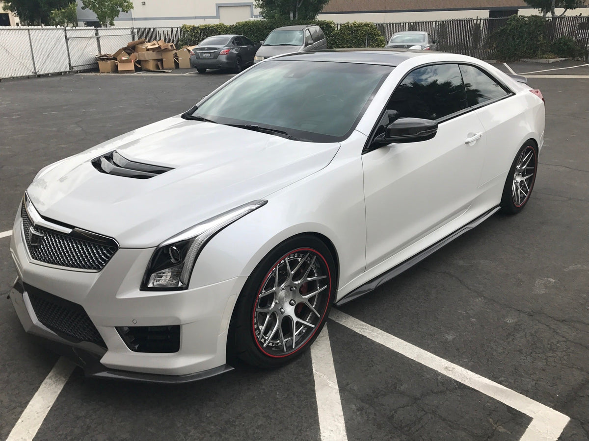 Carbon Fiber Replacement Mirrors-2016-2019 Cadillac ATS-V Coupe / CTS-V Sedan