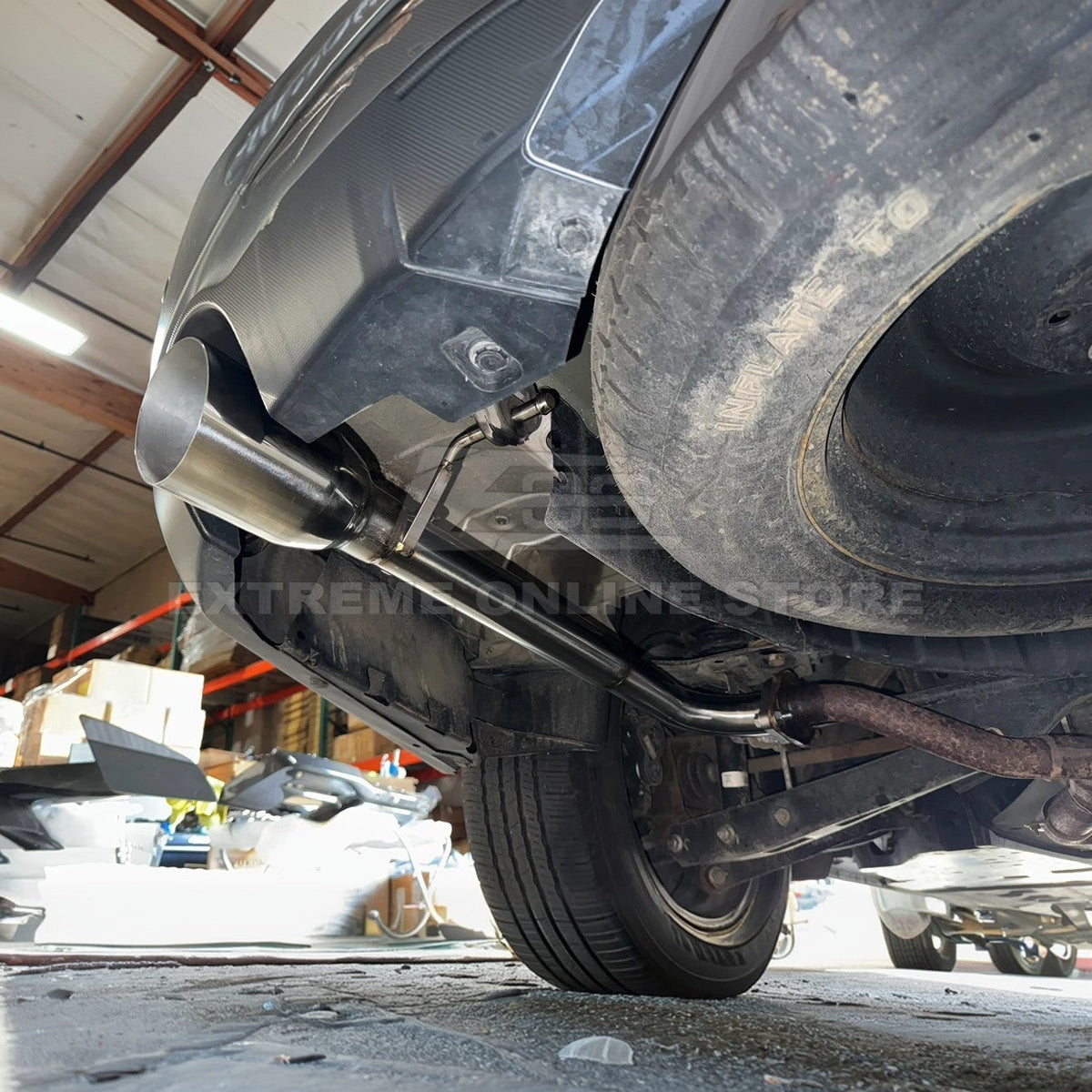 2019-Present Subaru Ascent Muffler Delete Axle Back Exhaust image 5