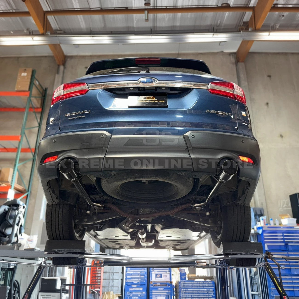 2019-Present Subaru Ascent Muffler Delete Axle Back Exhaust image 3