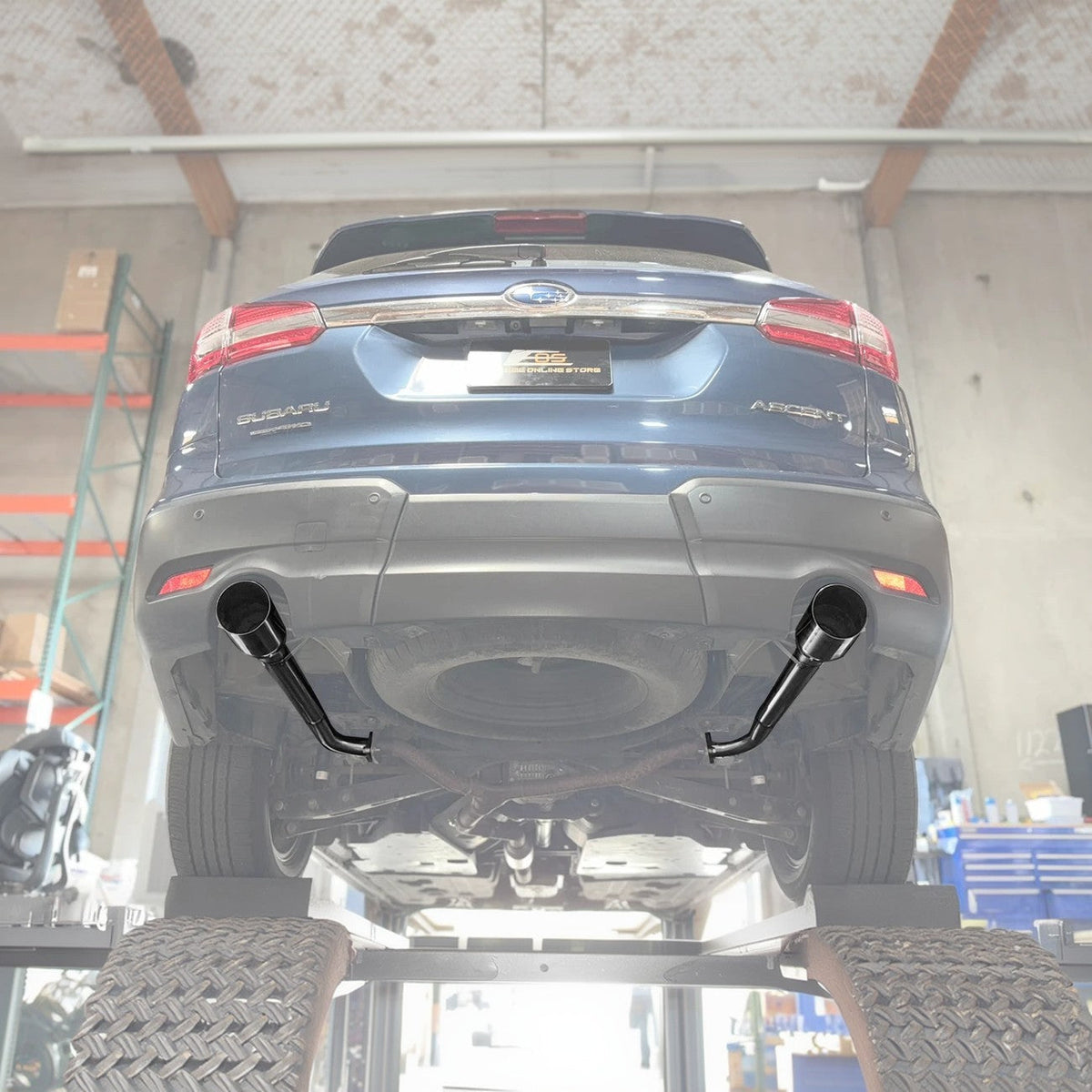 2019-Present Subaru Ascent Muffler Delete Axle Back Exhaust image 2